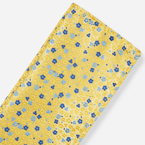 Flower Fields Yellow Pocket Square alternated image 1