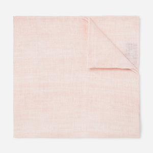 Mumu Weddings - Freehand Solid Dusty Blush Pocket Square