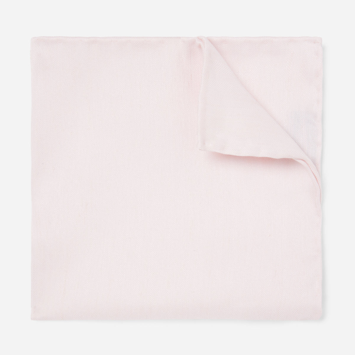 Linen Row Blush Pink Pocket Square | Linen Pocket Squares | Tie Bar