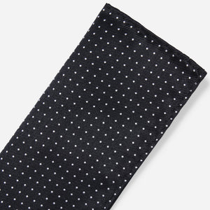 Mini Dots Black Pocket Square alternated image 1