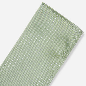 Mini Dots Sage Green Pocket Square alternated image 1