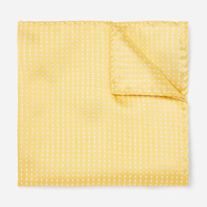 Pindot Yellow Gold Pocket Square featured image
