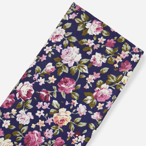 Moody Florals Navy Pocket Square alternated image 1