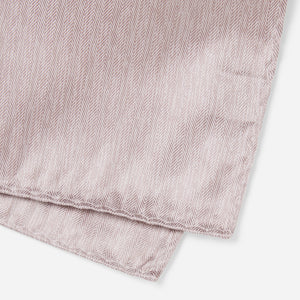 Mumu Weddings - Desert Solid Neutral Mauve Pocket Square alternated image 2