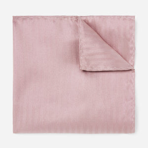 Mumu Weddings - Desert Solid Antique Rose Pocket Square