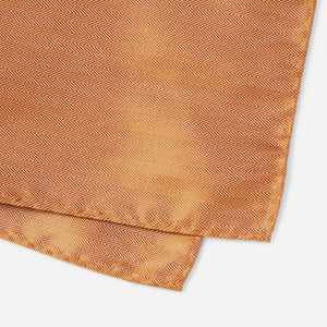 Mumu Weddings - Desert Solid Copper Pocket Square