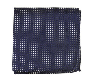 Pindot Navy Pocket Square featured image