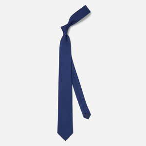 Astute Solid Navy Tie alternated image 1