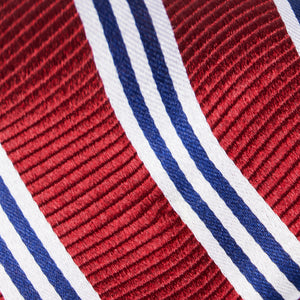 Bar Stripes Burgundy Tie alternated image 2