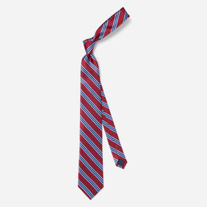 Bar Stripes Classic Red Tie alternated image 1