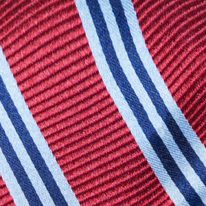 Bar Stripes Classic Red Tie alternated image 2