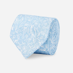 Bracken Blossom Sky Blue Tie