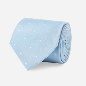 Bulletin Dot Slate Blue Tie