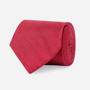 Cardinal Solid Red Tie