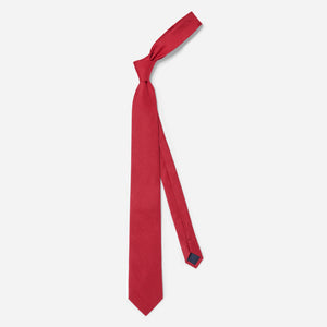 Cardinal Solid Red Tie alternated image 1