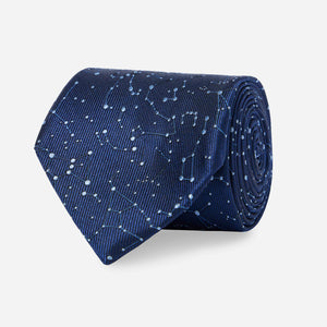 Constellation Space Navy Tie