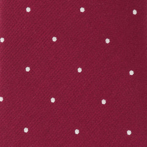 Dotted Report Burgundy Tie alternated image 2