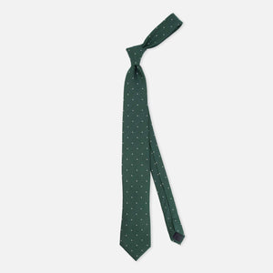 Dotted Report Hunter Green Tie alternated image 1