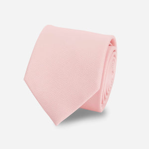 Grosgrain Solid Blush Pink Tie