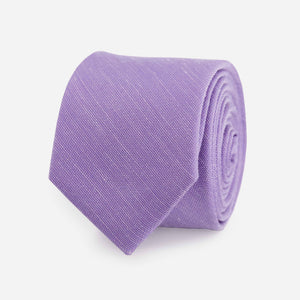 Sand Wash Solid Lavender Tie