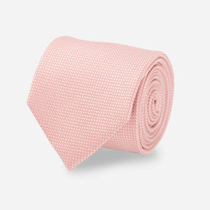 Union Solid Blush Pink Tie featured image