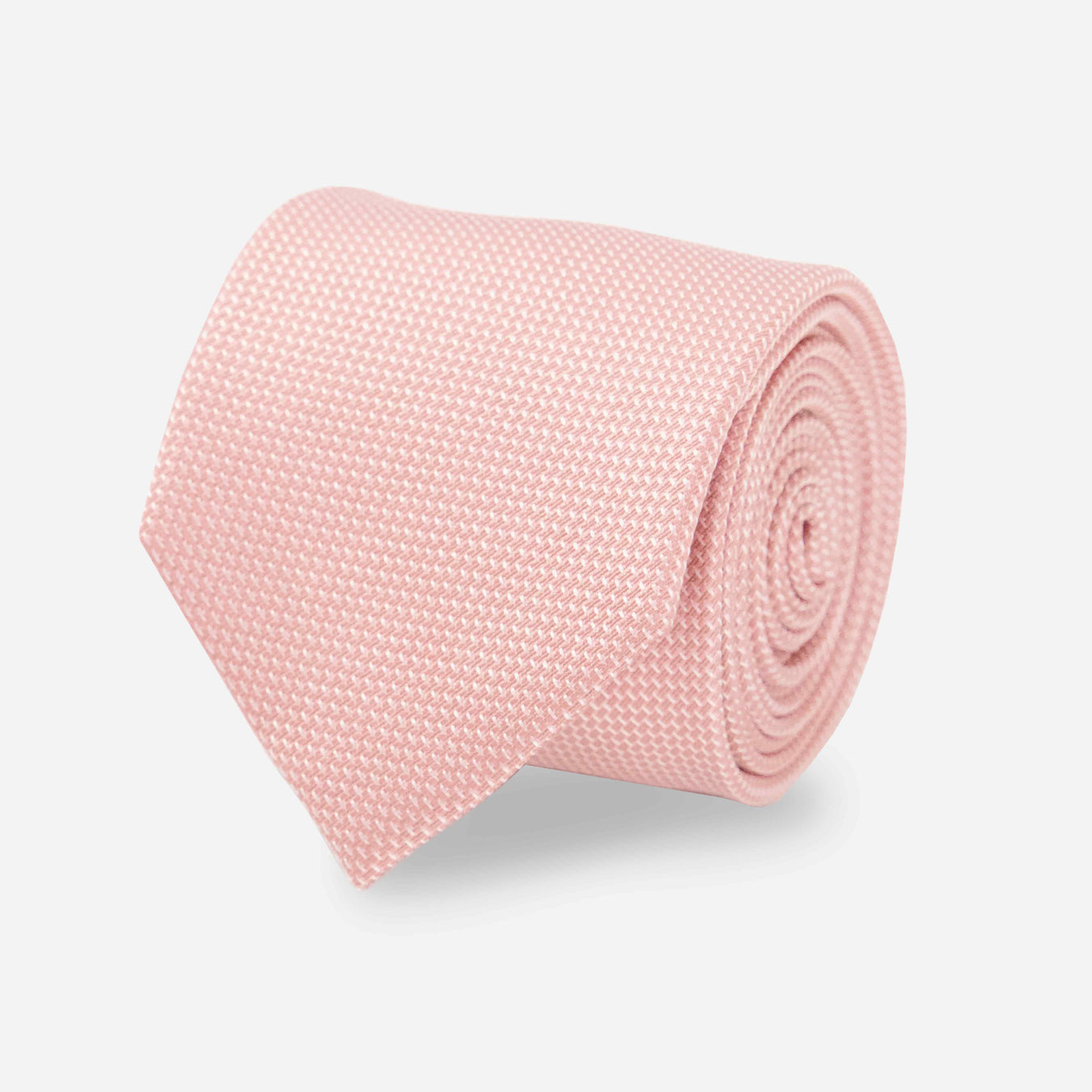 Union Solid Blush Pink Tie | Silk Ties | Tie Bar