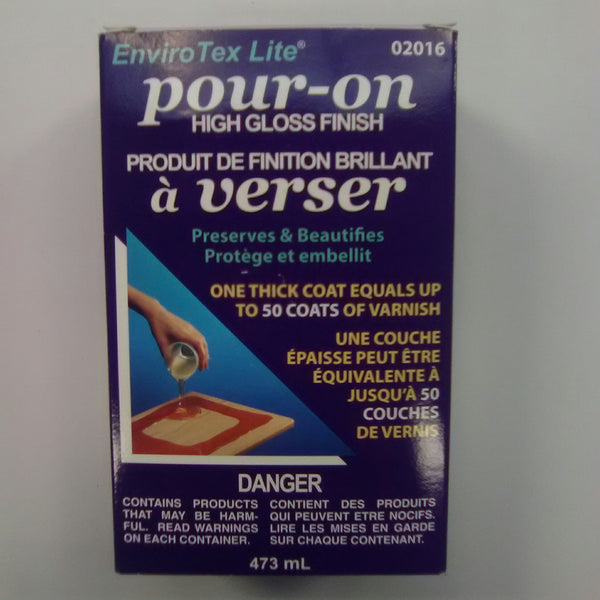 EnviroTex Lite Pour-On High-Gloss Finish 3.78L – Kingston Paint &  Decorating Inc.