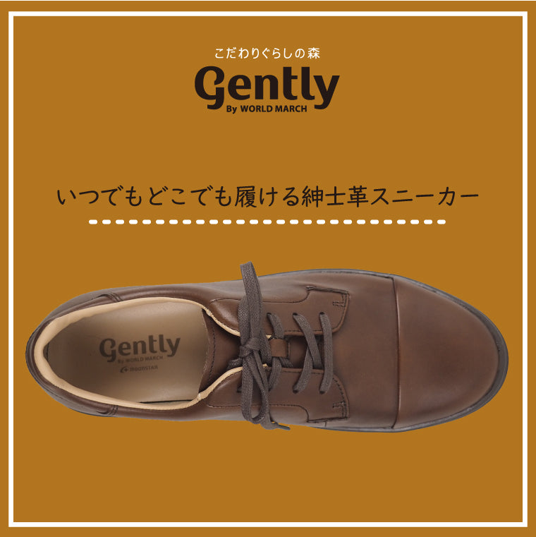 Gently ジェントリー ワールドマーチ ムーンスター カジュアル メンズ ...