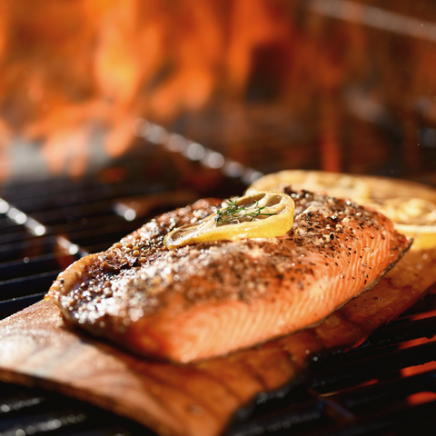 Lachssteaks grillen Serviervorschlag | Safer Salmon - Premium Lachs online kaufen 