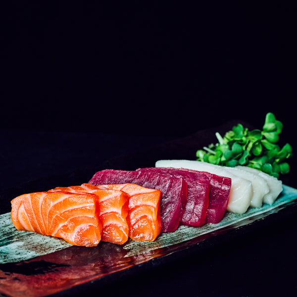 Sashimi Lachs Tuna