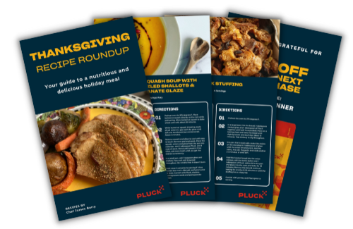 Pluck Thanksgiving Recipe Guide