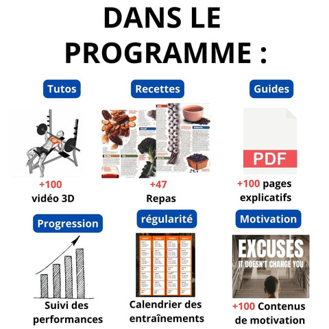 Programme musculation prise de masse