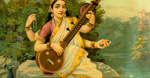 Who is the Hindu goddess Saraswati?