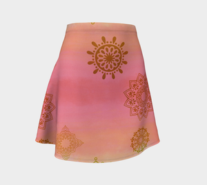 Watercolor Flare Skirts  (Multiple Colors available)