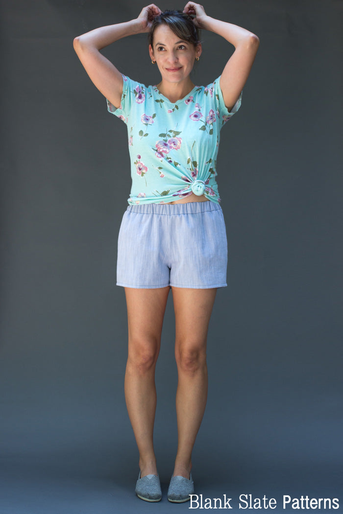 Oceanside Pants and Shorts - Blank Slate Patterns