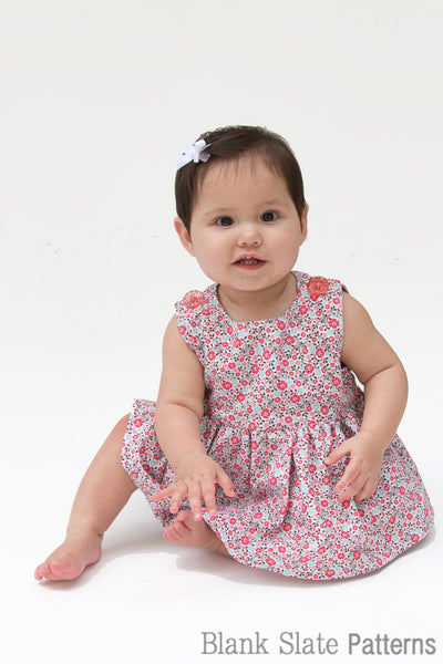 Raleigh Romper and Dress - Blank Slate Patterns