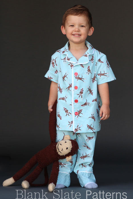 Dreamtime Jammies Kids Pajama Sewing Pattern - Blank Slate Patterns