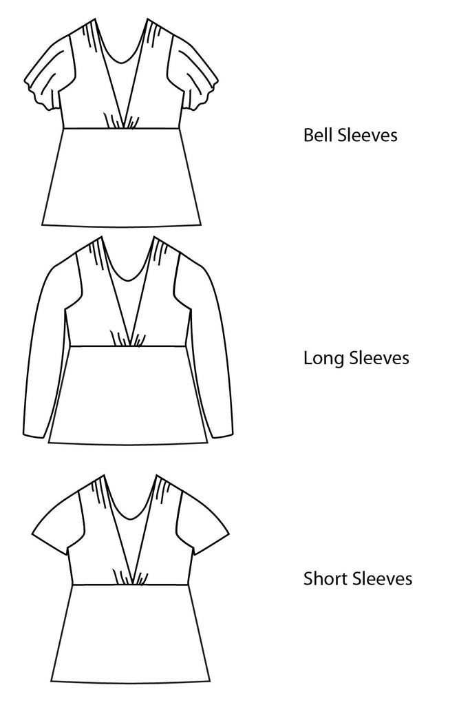 Wild Flower Top sewing pattern - Blank Slate Patterns