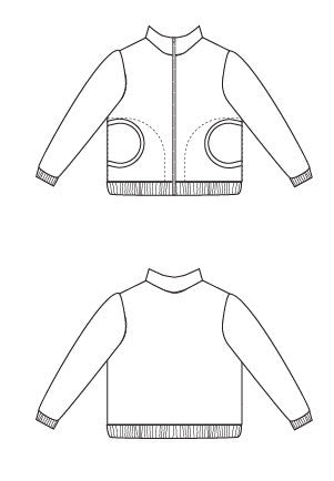 Zippy Jacket Sewing Pattern - Blank Slate Patterns