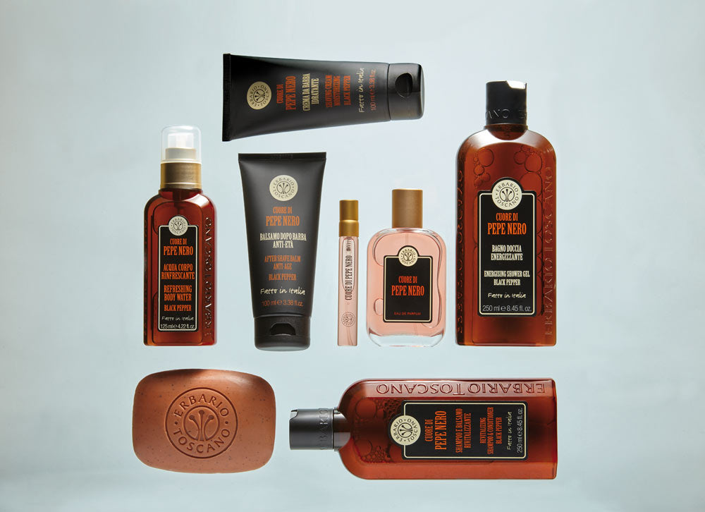 Italian body lotions and soaps, perfect gift for men