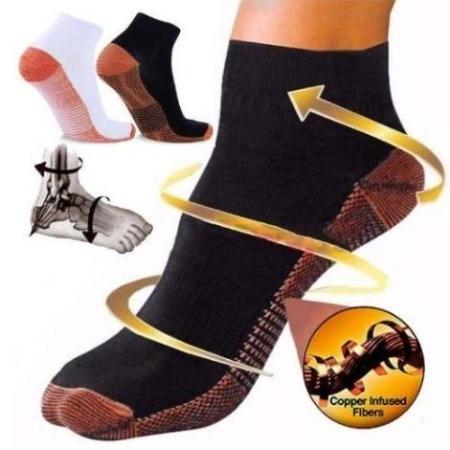 socks with arch and heel support