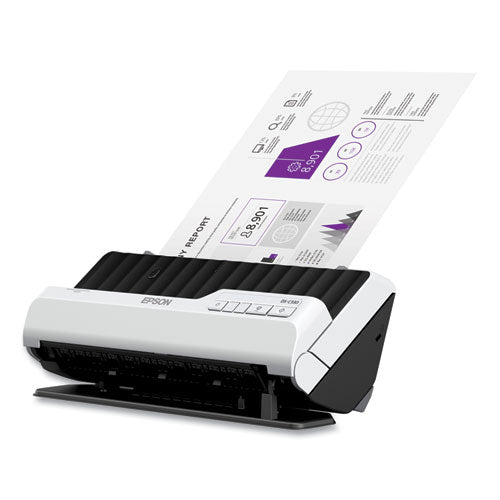 Ds-c330 Color Compact Desktop Document Scanner, 660 Dpi Optical Resolution, 20-sheet Auto Document Feeder - Image 7