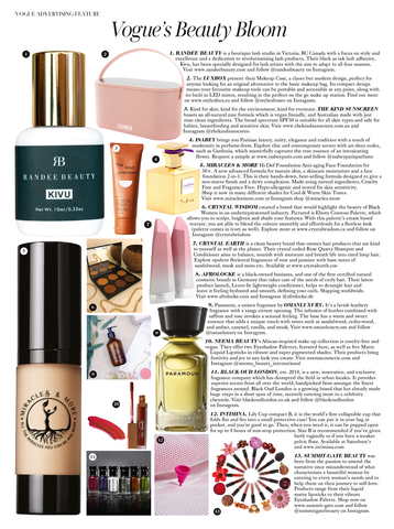 Miracles & More Hi-def Foundation in British Vogue