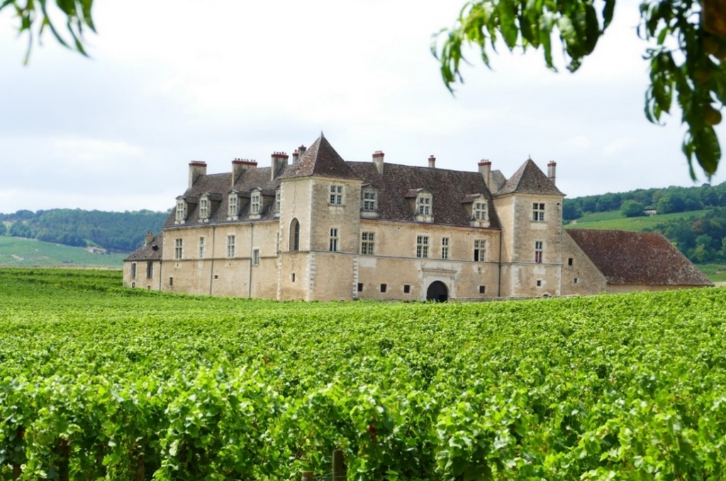 The famous Château at Clos du Vougeot