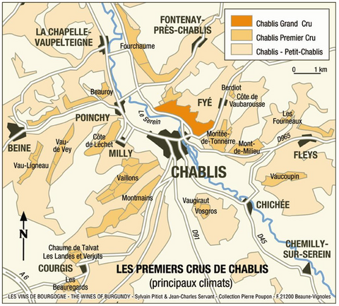 Chablis Map