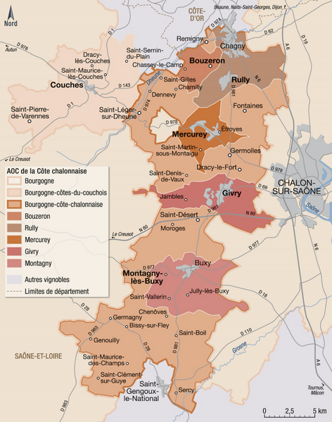 Chalonnasie Map