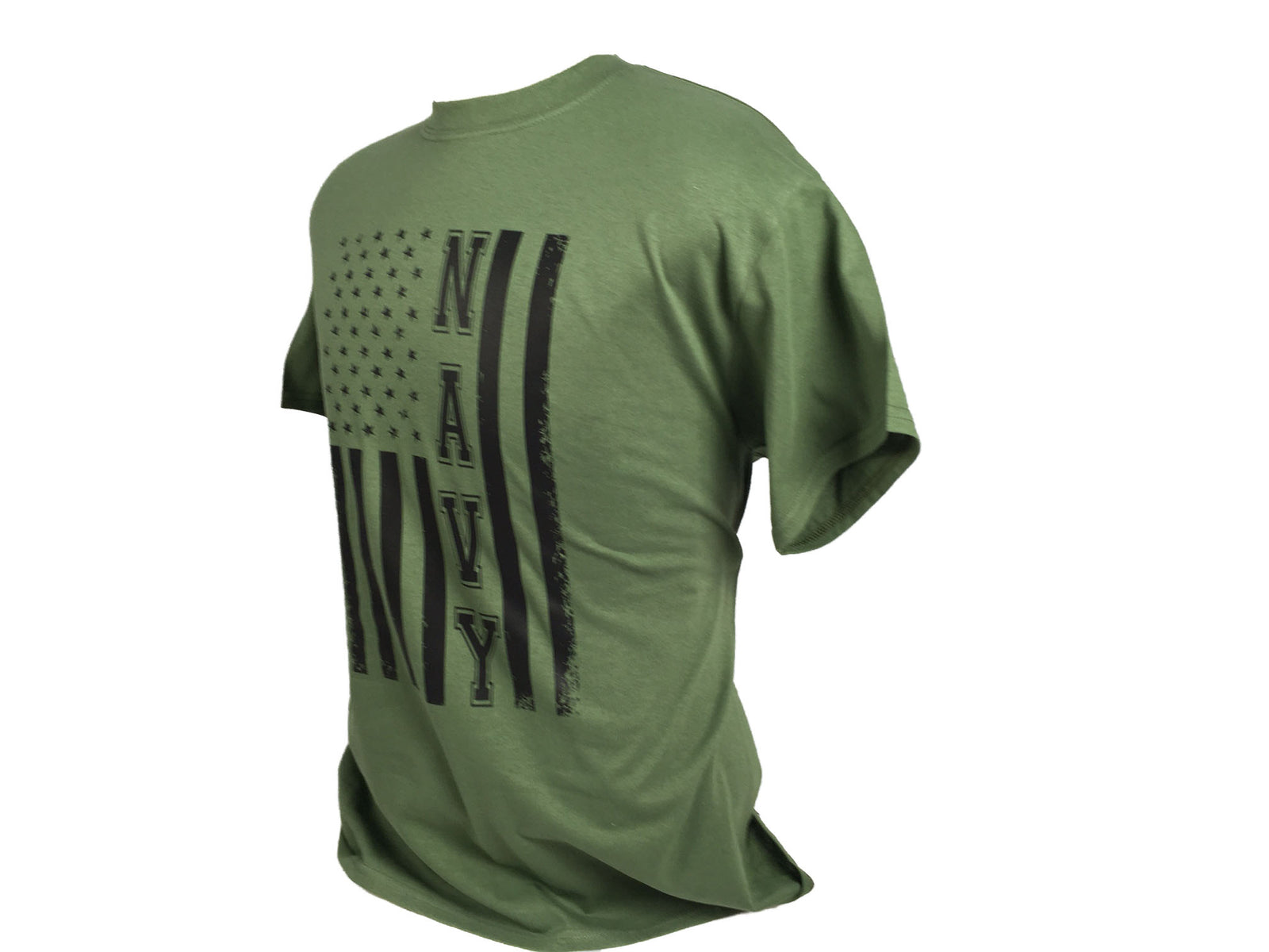 OD Green US Navy Flag T-Shirt