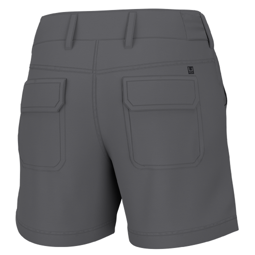 Huk Next Level Shorts for Men - Charcoal - S  Fishing shorts, Mens shorts,  Tactical clothing