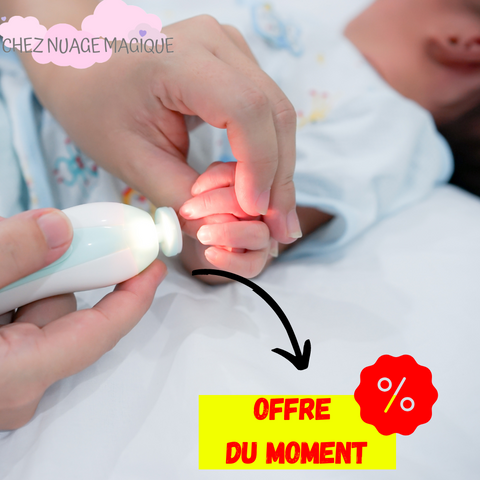 couper ongle du bébé simplement en toute sécurité