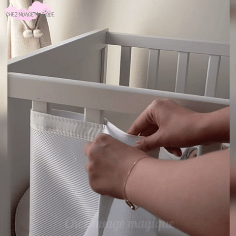 tour de lit respirant pour bébé